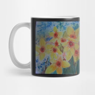 Daffodils herald the spring Mug